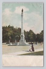 Postcard Louisville Confederate Monument Kentucky Tuck and Sons picture