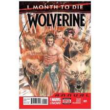 Wolverine (2014 series) Annual #1 in Near Mint condition. Marvel comics [c^ picture