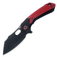 Artisan Cutlery CJRB Caldera Folding Knife Red/Black G10 Handle ARRPM9 J1923-BRE picture