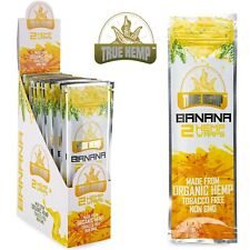 TRUE H. Natural Organic Herbal Wraps Banana Full Box 25 Pouches/2 per Pack picture