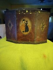 W & R Jacob & Co (L' pool) Ltd Biscuit Tin Vintage collectible picture