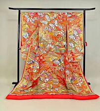 Japanese Kimono Uchikake Wedding Pure Silk japan 1580 picture