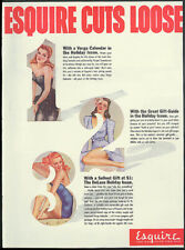 Esquire Cuts Loose 1-2-3 pin-up Vargas ad 1941 picture