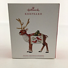 Hallmark Keepsake Christmas Tree Ornament Father Christmas's Reindeer New 2018 picture