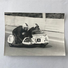 Vintage Motorcycle Racing Photo photograph BMW Sidecar Side Car Bike picture