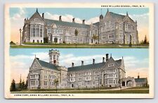 c1920s Emma Willard School Dormitory Multi-view Rensselaer County PC Postcard picture