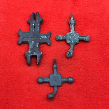 Antique Bronze Fragments of Crosses Pendant Viking Age 10-16 century Ancient picture