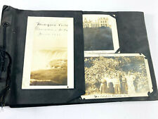 Antique 1910's Photo Album (40+) niagra falls atlantic city middletown ny nj picture