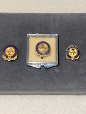Vintage Arlington County Public Schools Pins 10,20,25 Years 10k Gold  picture