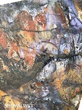 PURPLE COW SLAB - 4.23oz Unpolished Cabbing Lapidary Rough Rock Jasper Mineral picture