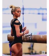 LIVVY DUNNE SIGNED 8x10 PHOTO MODEL GYMNAST SOCIAL MEDIA INFLUENCER BECKETT BAS picture