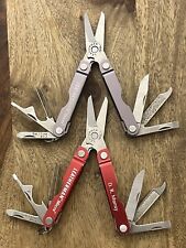 LEATHERMAN Micra Multi-Tool Scissors Work Excellent Condition  (Lot Of 2) picture