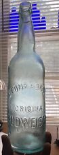 Vintage 1880s CONRAD & CO ORIGINAL BUDWEISER Bottle No 6376 USA picture