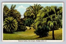 Trinidad CA-California, Botanical Gardens, Port Of Spain, Vintage Postcard picture