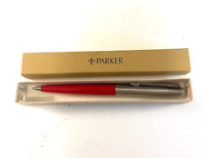 1970s Parker 45 Red Mechanical twist Pencil Near mint.  Knurled gripping cone. picture