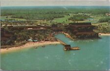 Vintage Postcard Walt Disney World Polynesian Village picture