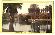 Confederate Park Jacksonville, Florida c1940s Vintage Chrome Postcard  a10 picture