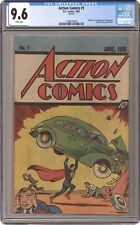 Action Comics #1 Reprints #1 Nestle 10c Variant CGC 9.6 1987 1240879005 picture