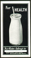 National Dairy Milk for Health blotter 1931 picture