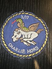 1960s US Army Vietnamese Made Vagabonds 17th Cavalry Squadron Patch L@@K picture