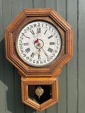 E Ingraham Oak “Lyric” 1907 Calendar Clock picture