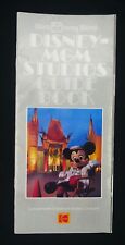 Vintage Walt Disney World 1989 Disney - MGM Studios Guide Book picture