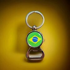 Brazil Flag Keychain bottle opener  picture