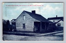 Vincennes IN-Indiana, French Dwelling, Home of Alice Vintage c1907 Postcard picture