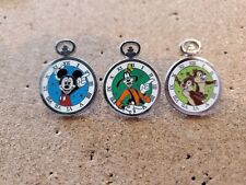 Disney Goofy, Mickey, & Chip & Dale Pocket Watch Stopwatch PWP Mystery Bag  picture