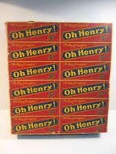 Vintage Oh Henry Chocolate Bar Box Five Cents picture