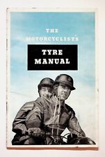 1963 Avon Motorcycle Tires England Motorcyclists Tyre Manual Booklet picture