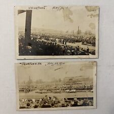 2) 1914 Photos-Race Cars Uniontown, Pennsylvania picture