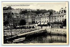 c1920's Landing Pier and Crescent Cobh (Queenstown) Ireland Milton Postcard picture