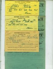 SOUTHERN RAILWAY SYSTEM TRAIN ORDERS  (18) BULLS GAP, TENNESSEE  1958-1974. picture
