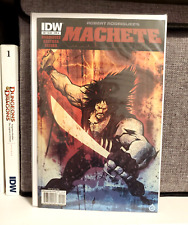 Machete #0 IDW Comics 2010 (Cover B) Robert Rodriguez picture