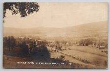 RPPC Bird's Eye View of Pownal VT Vermont Real Photo Postcard A46 picture