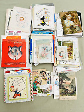 Vintage Greeting Cards Ephemera Lot of 369 Used Scrapbooking Craft picture