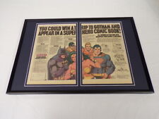 1978 Clark Bar / DC Comics 12x18 Framed ORIGINAL Vintage Advertising Display picture