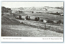 c1950's Horse Shoe Curve Near Crawford Nebraska NE Unposted Postcard picture