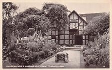 Postcard Vin (1) UK, Stratford-on-Aveon Shakespeare's Birthplace 38 P 1954 (174) picture