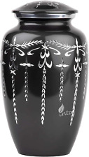 Cremation Urns Diamond Hand Chiseled Premium for Human Ashes Pet & Adults Urn picture