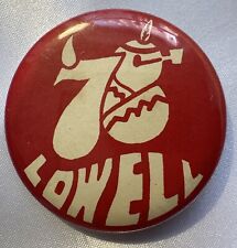 Vintage 1978 Lowell High School Lowell Indians 2” Pinback Button picture