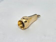 HEAVY VINTAGE 14K SOLID GOLD CIGAR CUTTER WATCH FOB CHARM,VERY GOOD,NO MONOGRAMS picture