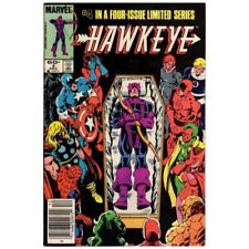 Hawkeye (1983 series) #4 Newsstand in Very Fine + condition. Marvel comics [c} picture