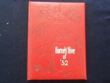 1952 THE HORNETS' HIVE WHITE SULPHUR SPRINGS (MT) HIGH SCHOOL YEARBOOK - YB 3223 picture