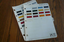 1984 1985 Chevrolet & GMC Truck R-M Color Chips - picture