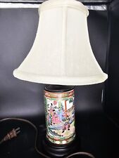 Chinese Rose Medallion Porcelain Table Lamp picture