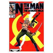 Nth Man The Ultimate Ninja #3 in Near Mint minus condition. Marvel comics [w: picture