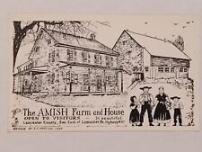Postcard The Amish Farm And House Lancaster Pennsylvania Highway 30 picture