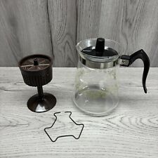 Vintage Cory 6 Cup Stovetop Glass Perc Basket Coffee Maker LO535 Complete MCM picture